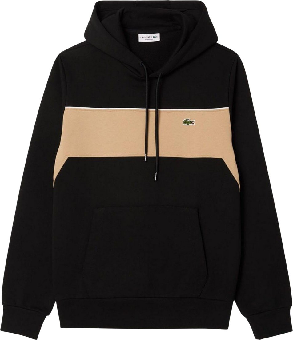 Thumbnail - Lacoste - Kapuzenpullover Blockfarben für Herren (Schwarz)