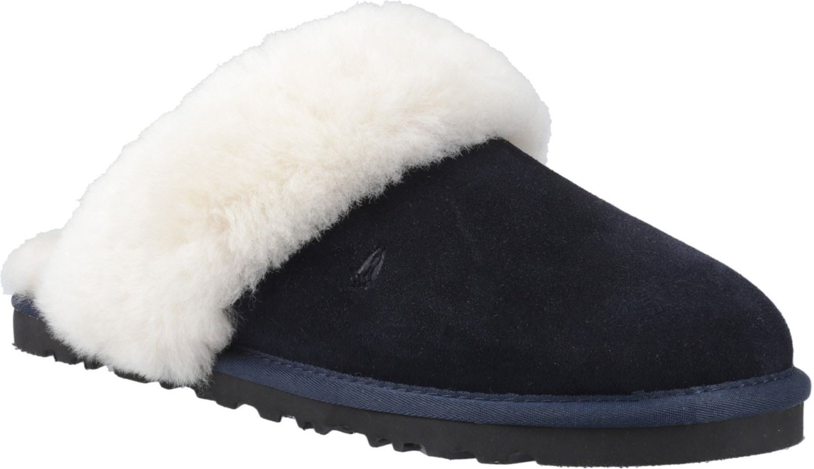 Hush Puppies Samantha Damen Hausschuhe aus Wildleder in Marineblau