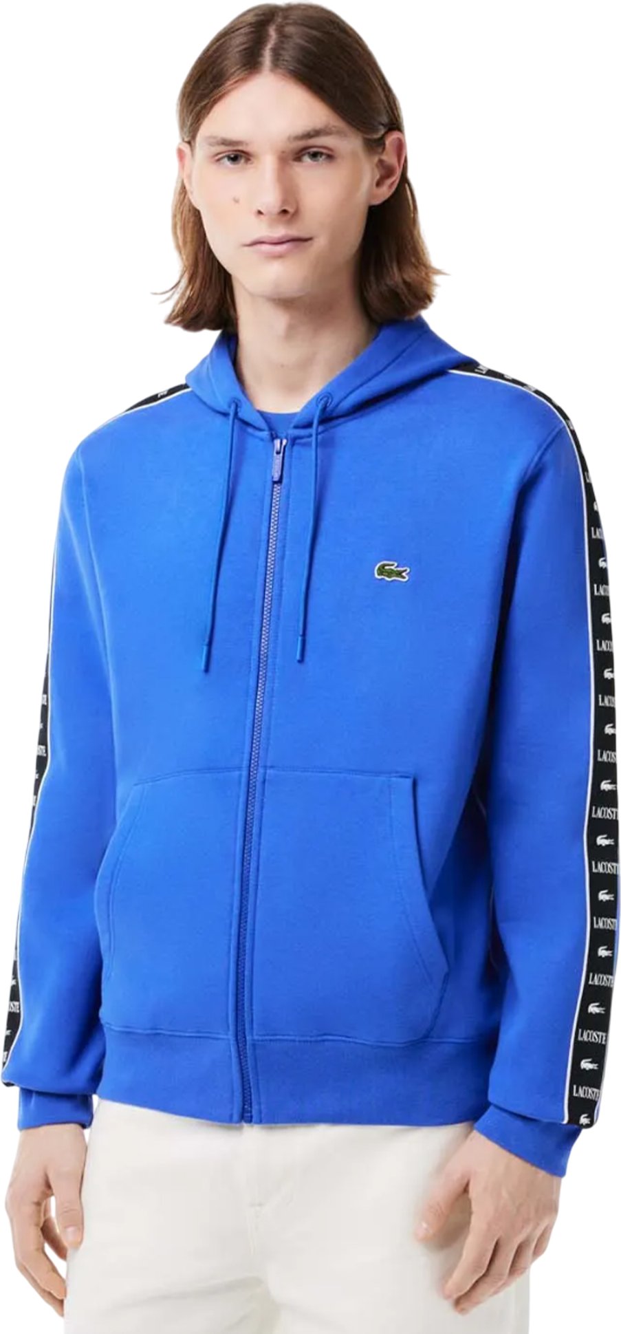Lacoste - Kapuzenpullover Mit Reißverschluss für Herren (Blau)