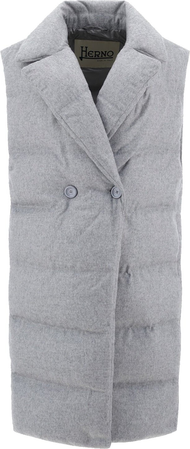 HERNO Wattierter langer Westenmantel