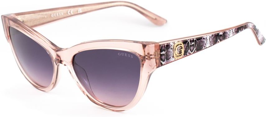 Guess Beigefarbene Acetat-Sonnenbrille
