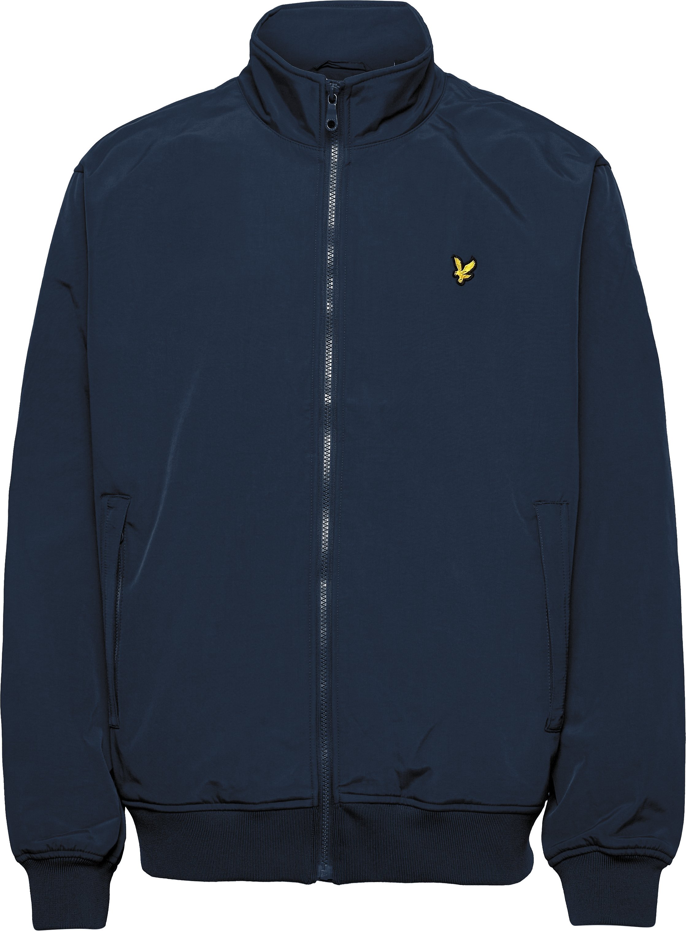 Lyle & Scott Outdoorjas Fleece gefütterte Trichterjacke Blau
