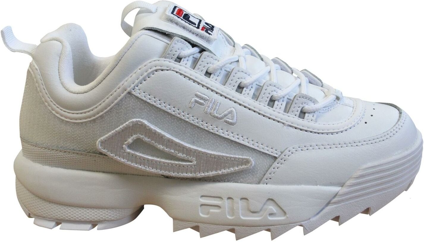 Fila Disruptor II Patches Damen weiße Trainer