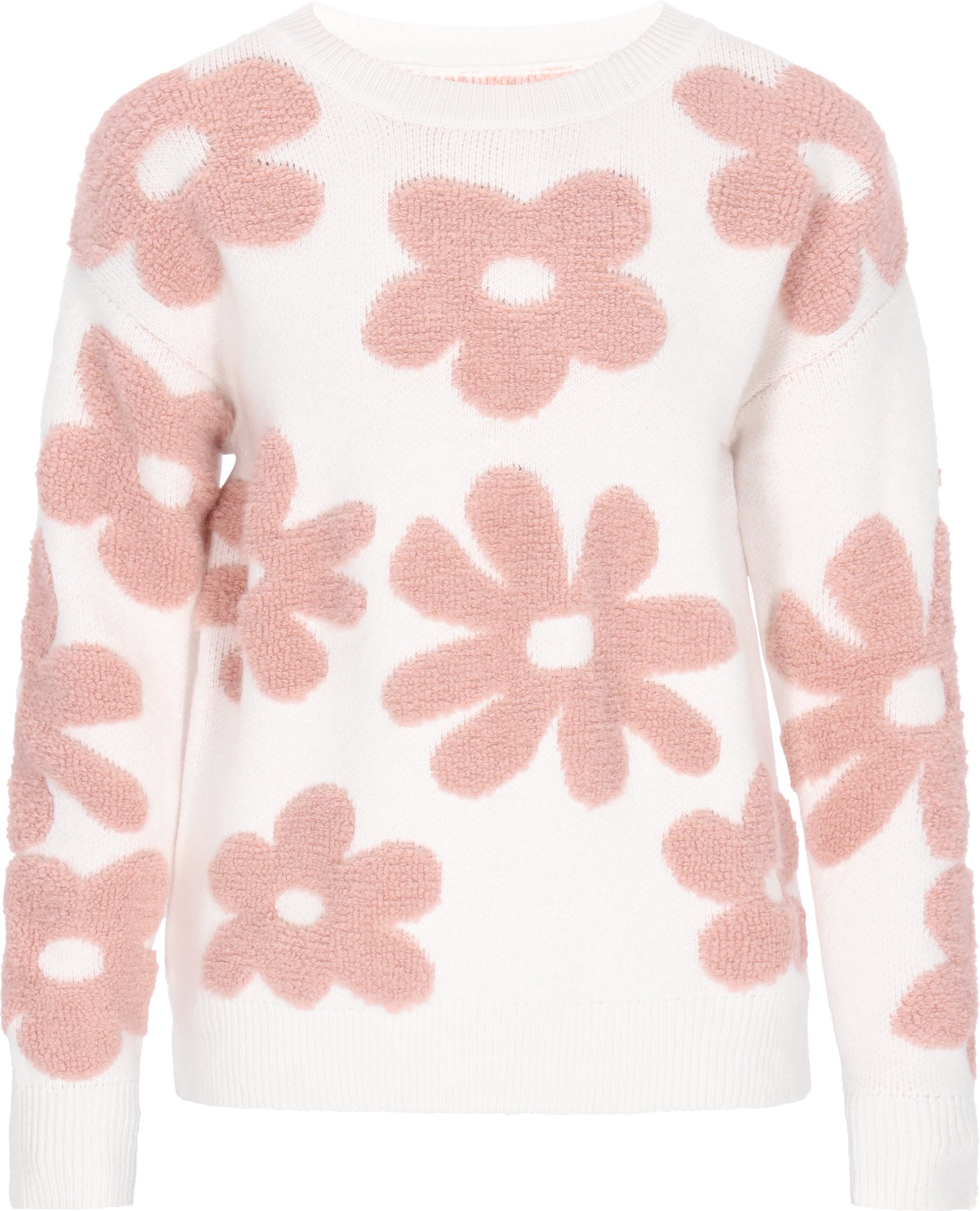 Mymo Pullover Frauen Weiß