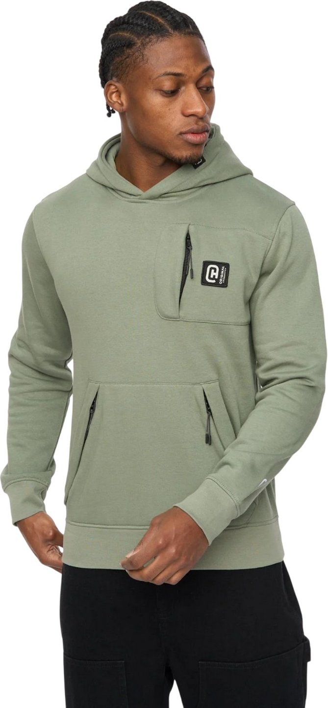 Crosshatch - "Portville" Kapuzenpullover für Herren (Oliv)