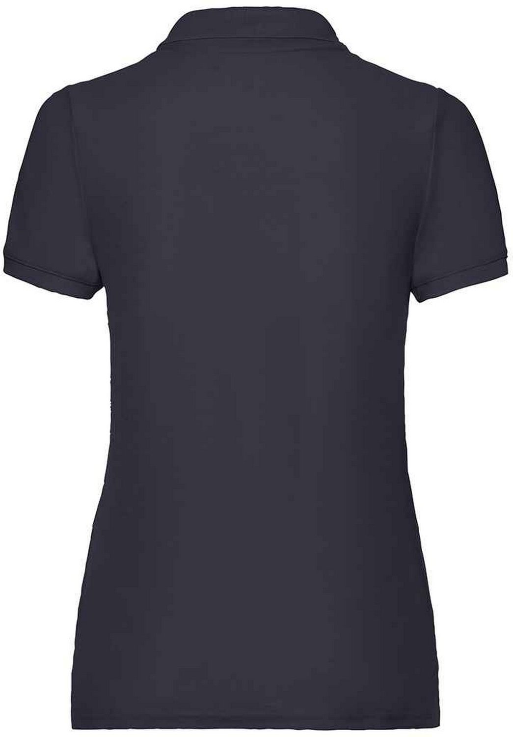 Fruit of the Loom Damen Poloshirt Lady Fit Piqué (Dunkles Marineblau)