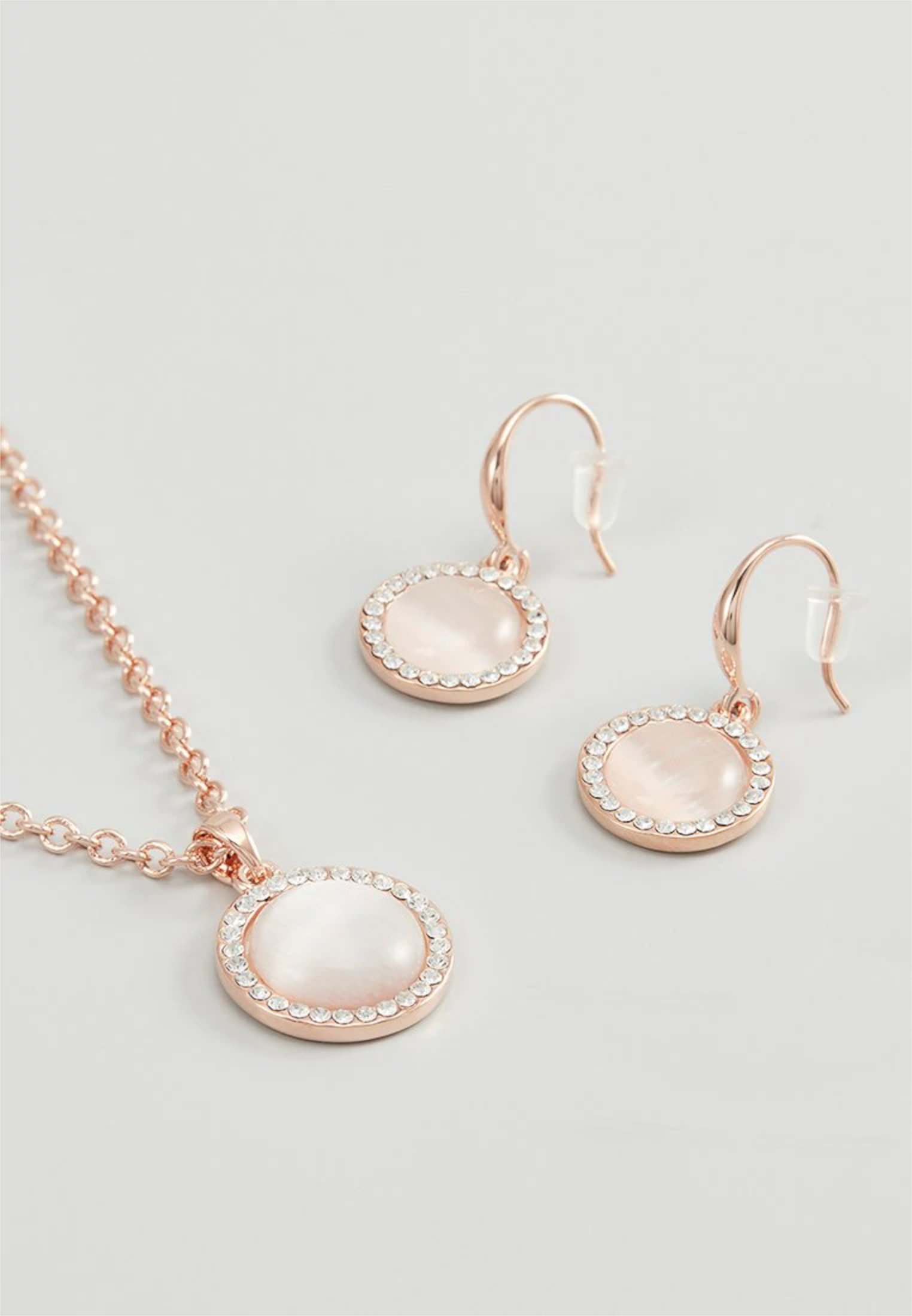 US Polo Assn Schmuck Aurore Roségold-Parure