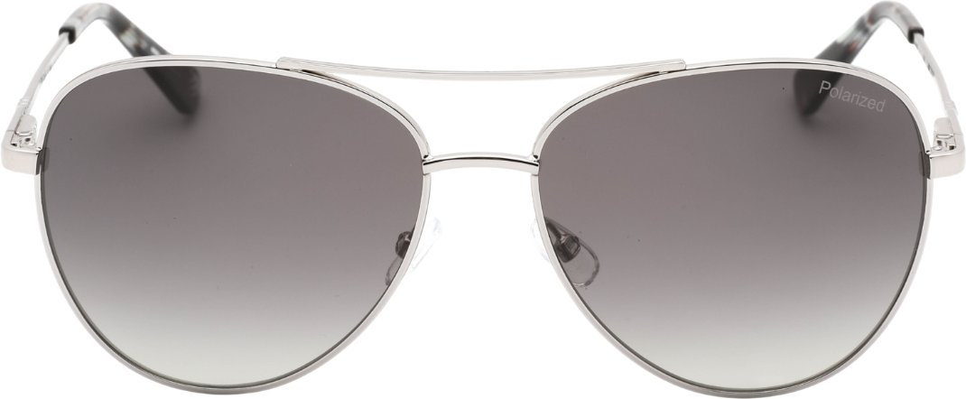 Banana Republic Graue SF PZ-Linsen-Sonnenbrille in Silber