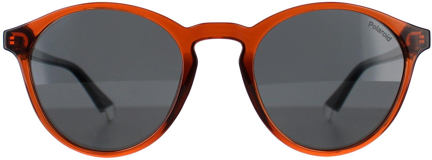 Thumbnail - Polaroid Rund Herren Braun Grau Polarisiert PLD 4153/S