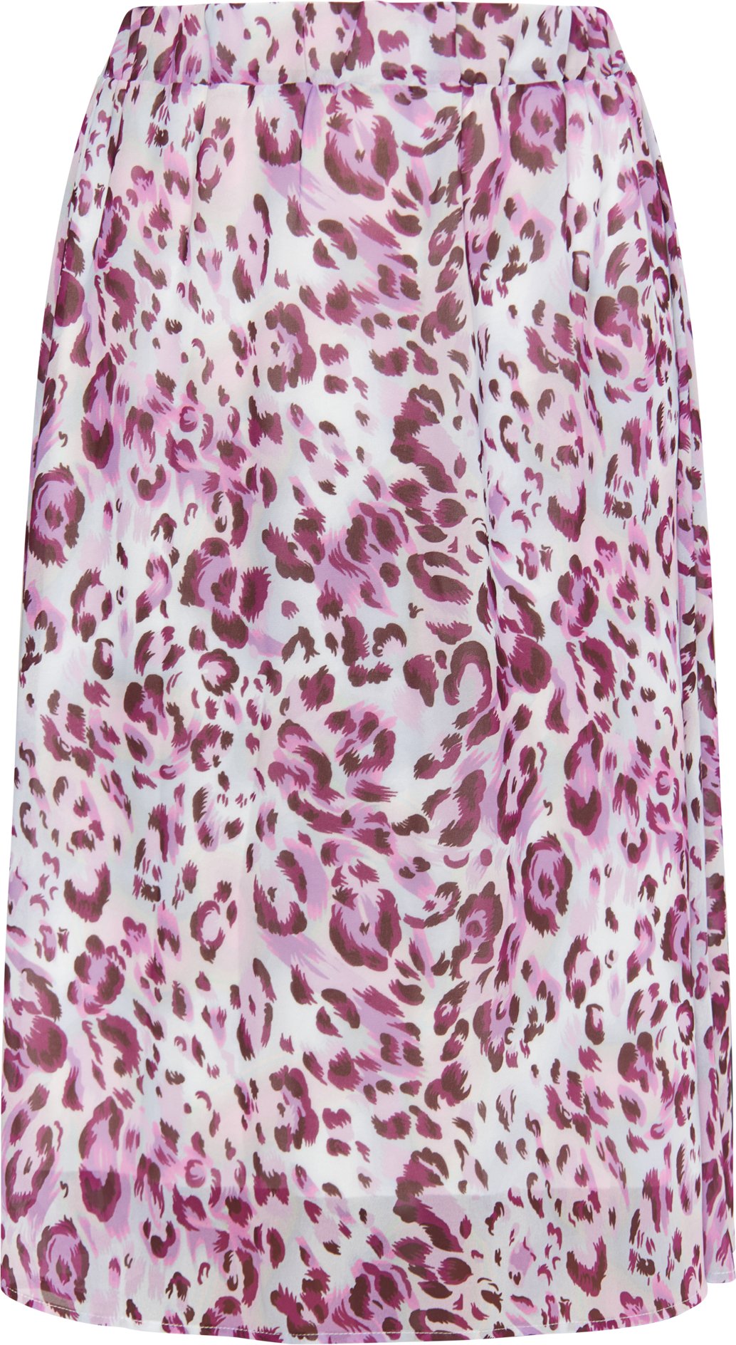 Faina Rock mit Leoprint Damen Flieder Mehrfarbig