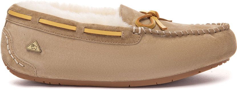 EVER AU Damen Lederslipper – Crested