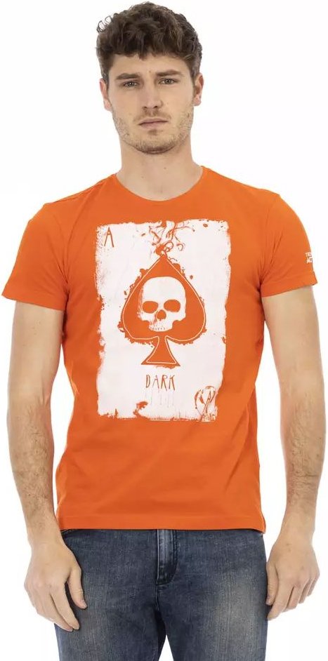 Ace Of Spades T-Shirt Orange