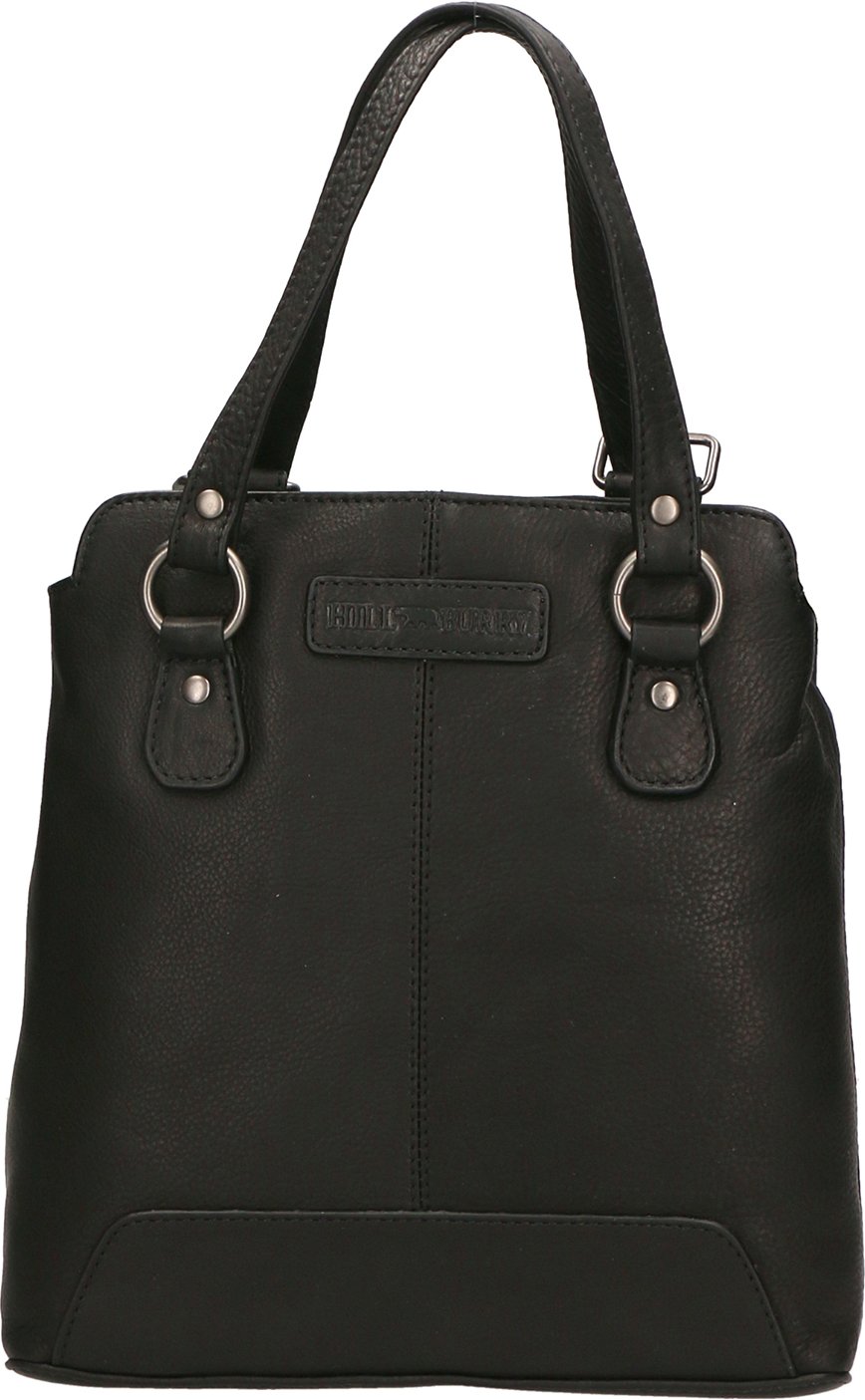 Hill Burry In einen Rucksack umwandelbare Umhängetasche Männer BLACK