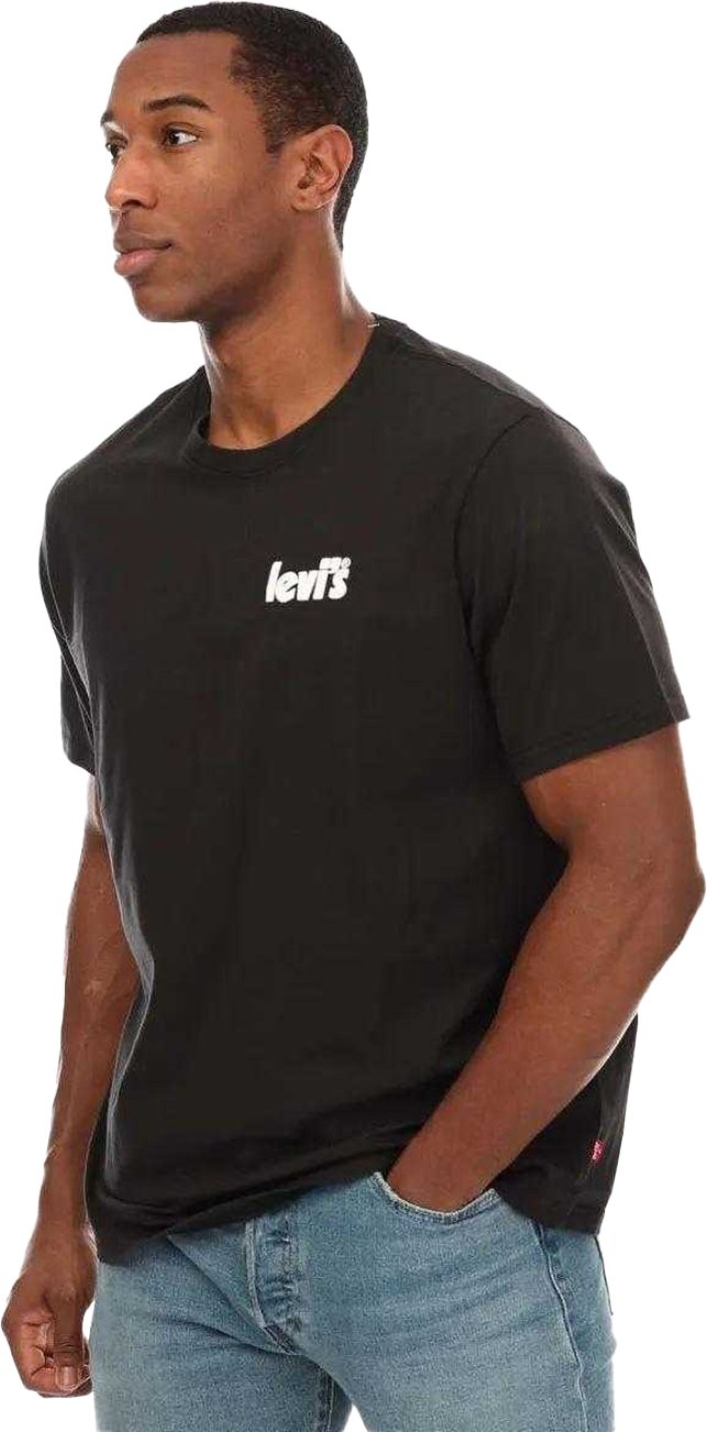 Levis - T-Shirt für Herren, leger (Schwarz)
