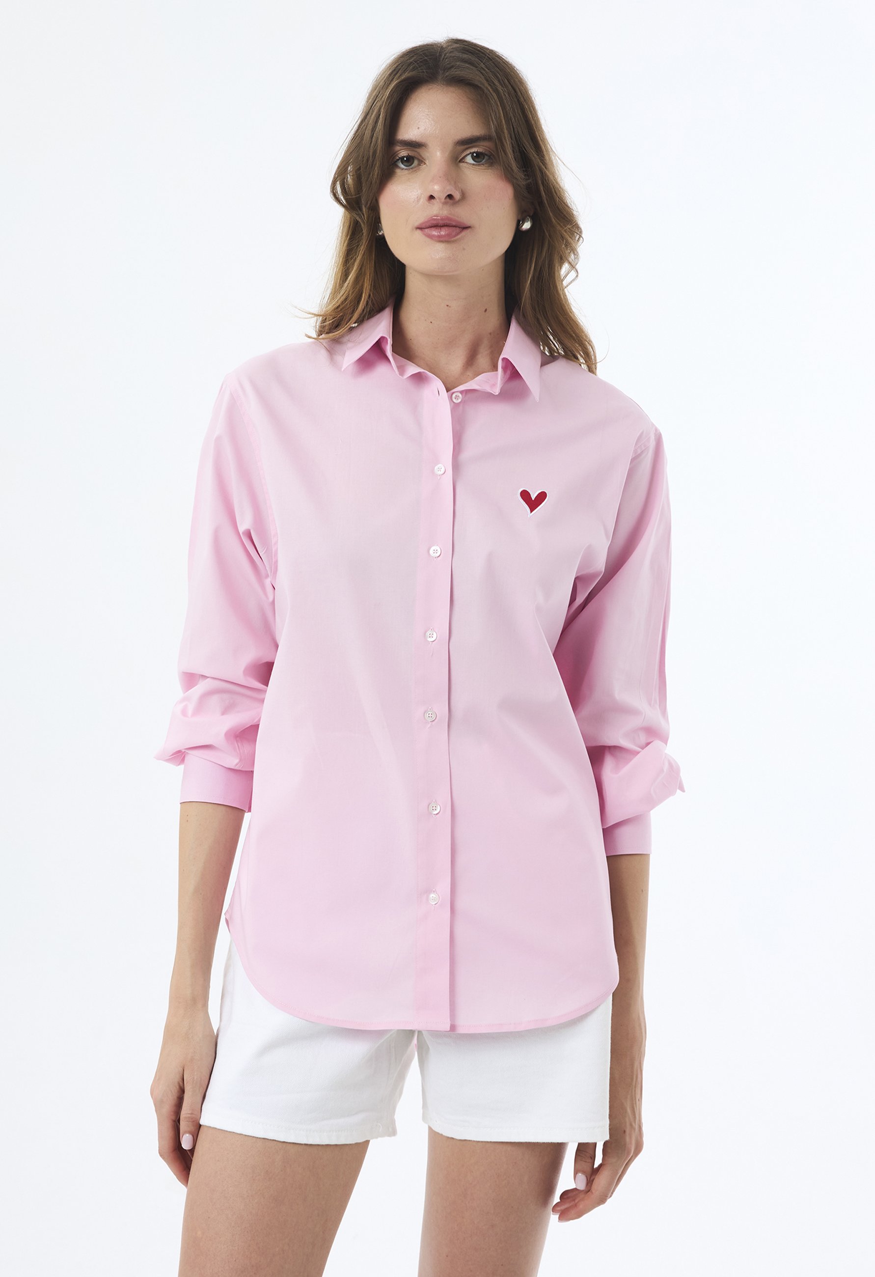 Hemd Langarm Poplin Hemd