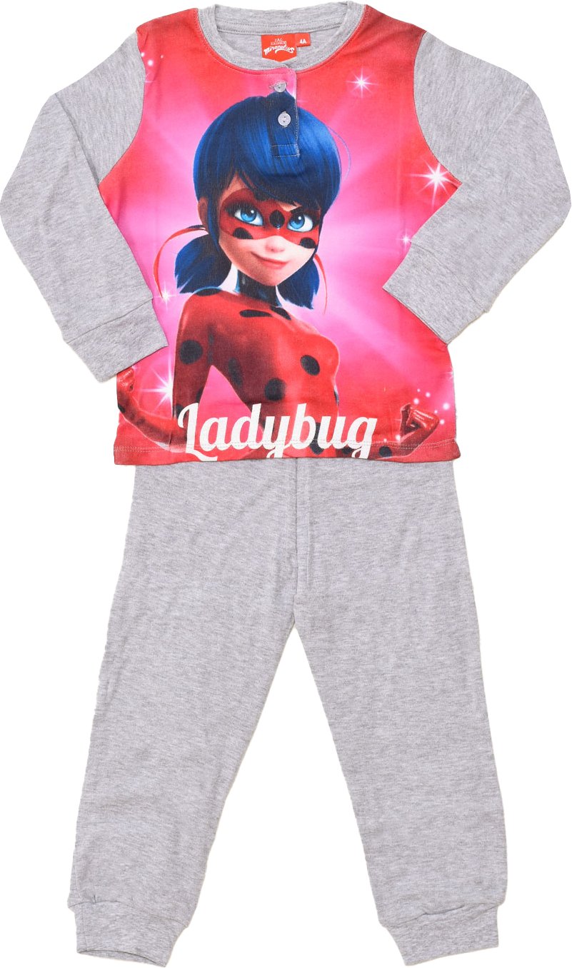 Langärmeliger Winter-Pyjama für Mädchen HQ2237