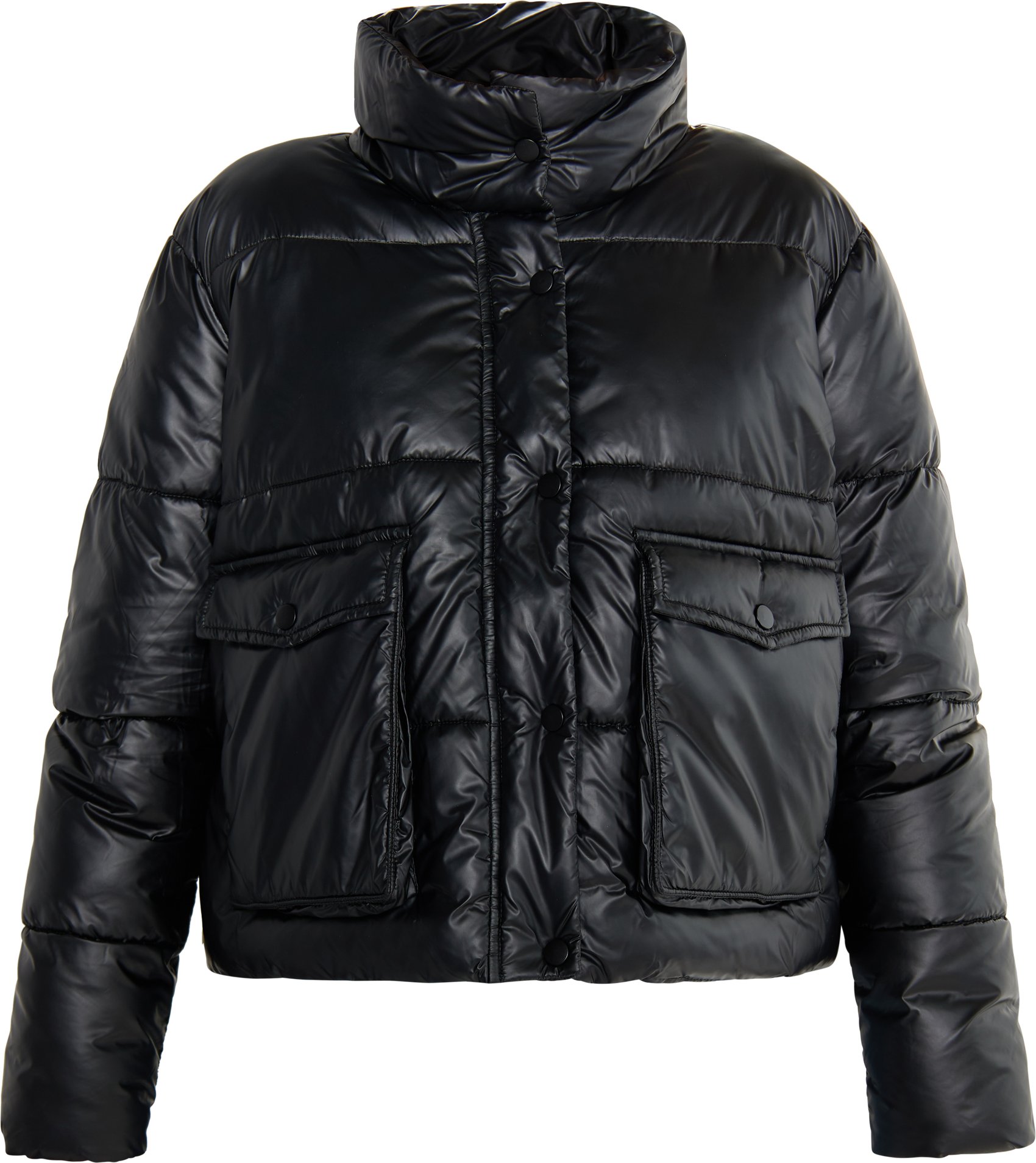 Mymo Winterjacke Damen schwarz