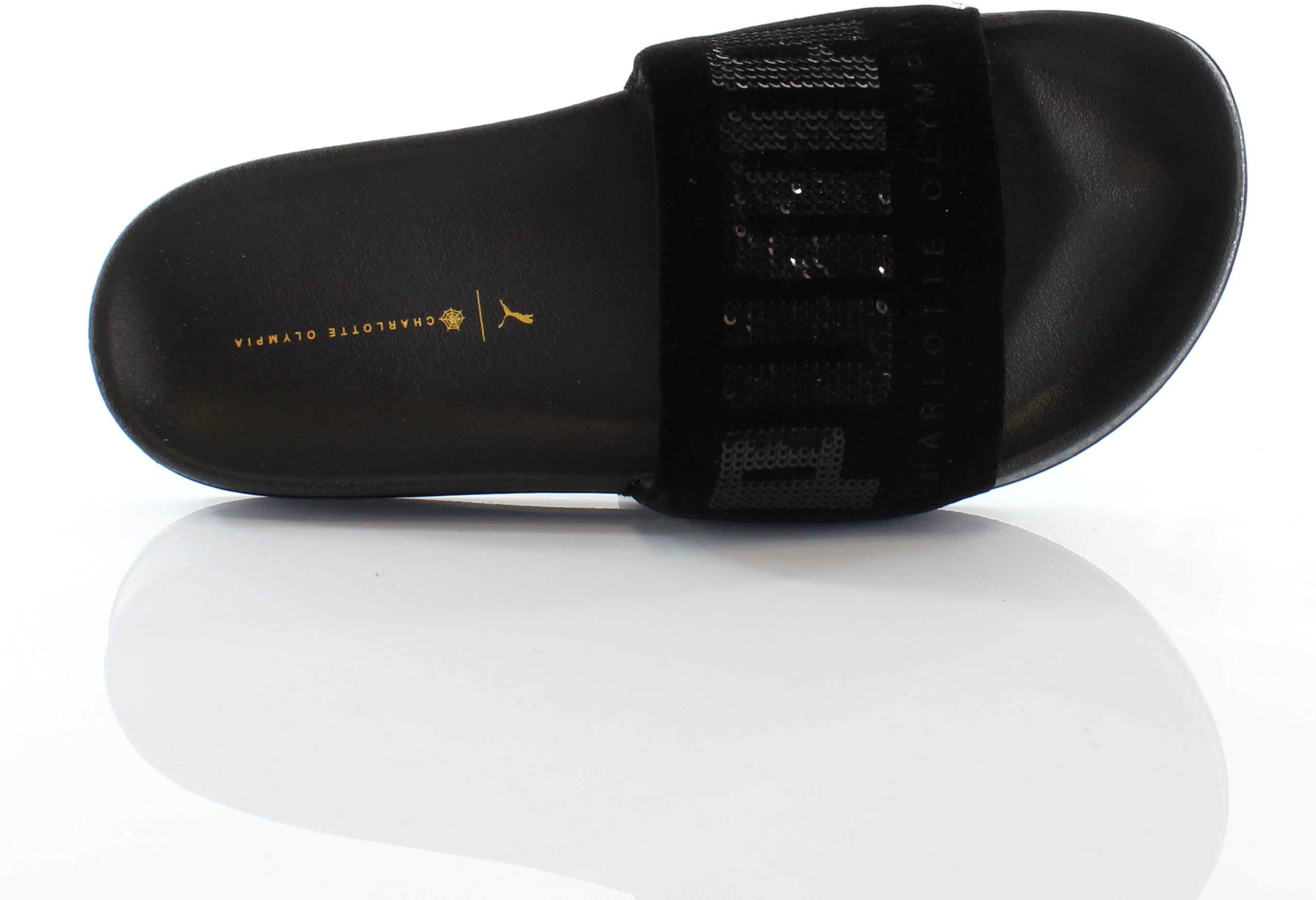 Puma x charlotte olympia bleicat ftr Slide Womens Slip auf Sandalen 371837 01