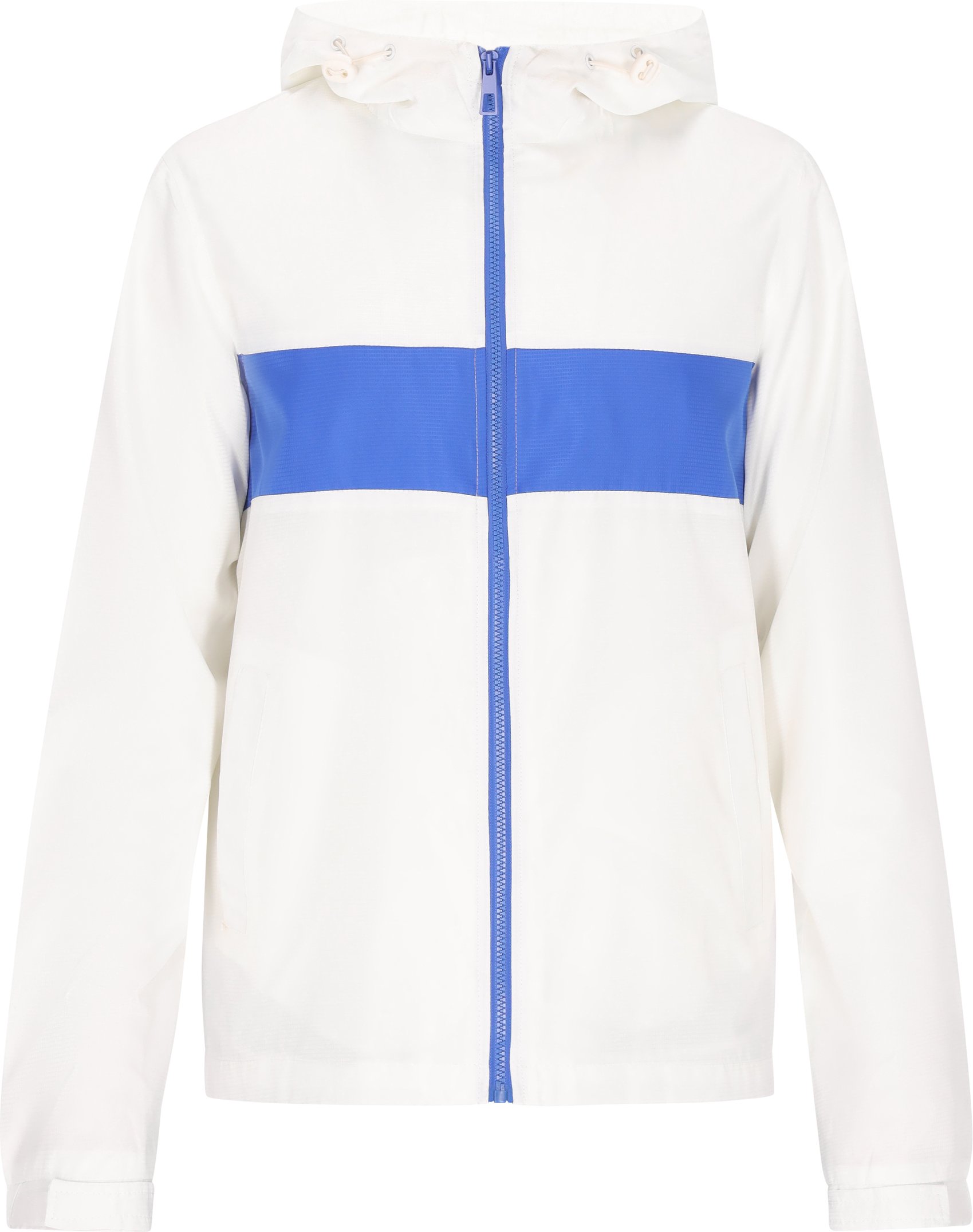 Dreimaster Jacke Männer Weiss Königsblau