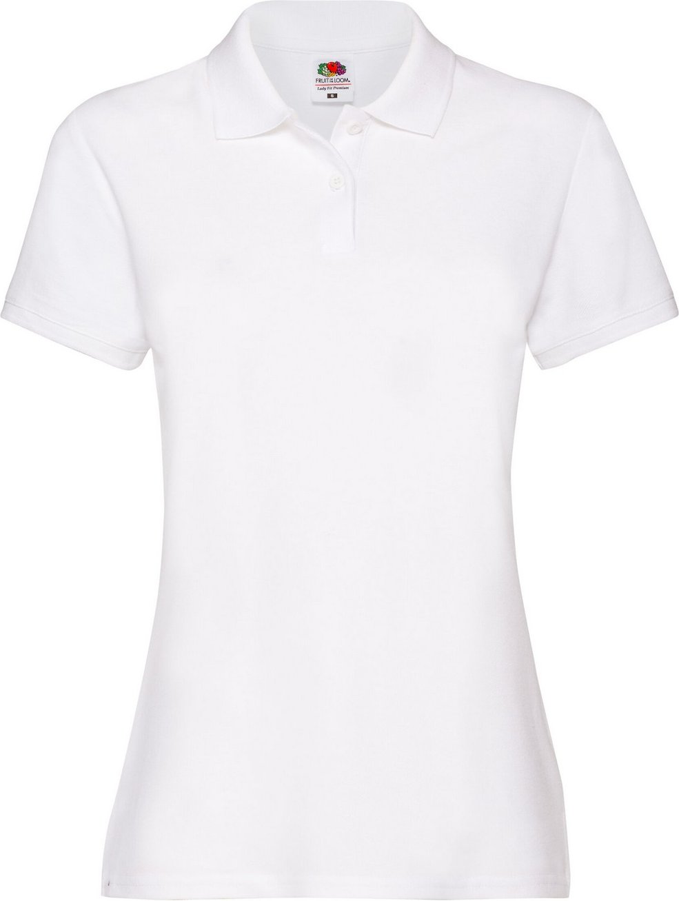 Fruit of the Loom - "Premium 170" Poloshirt für Herren/Damen Unisex (Weiß)