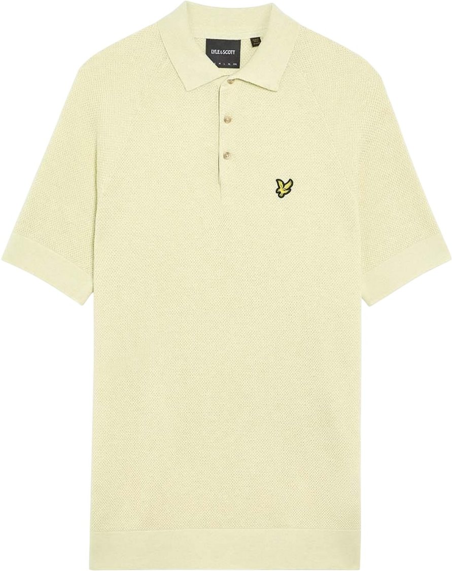 Thumbnail - Lyle & Scott - Poloshirt für Herren, Jerseyware, Leinen-Mischung (Beige)
