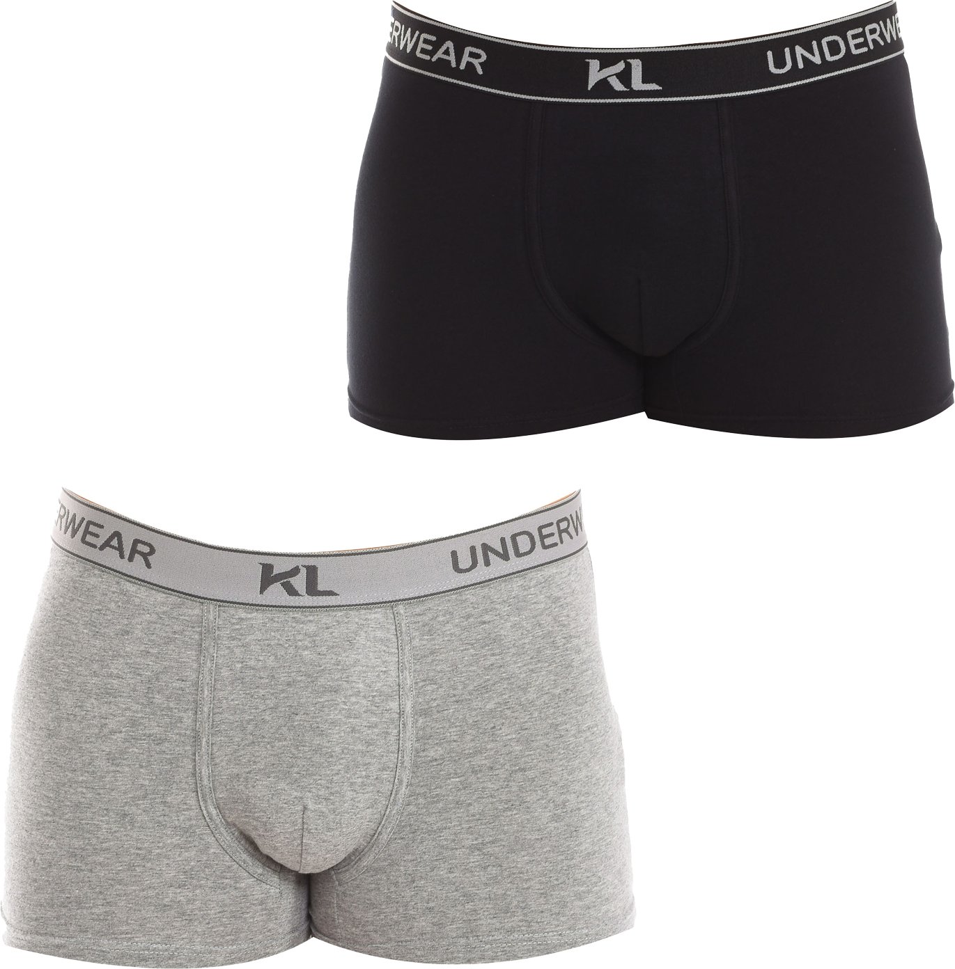 Thumbnail - Pack-2 Atmungsaktive Stoff-Boxershorts mit anatomischer Vorderseite KL2014 men