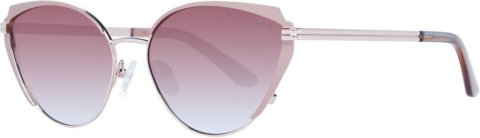 Marciano von Guess Sonnenbrille aus roségoldfarbenem Metall