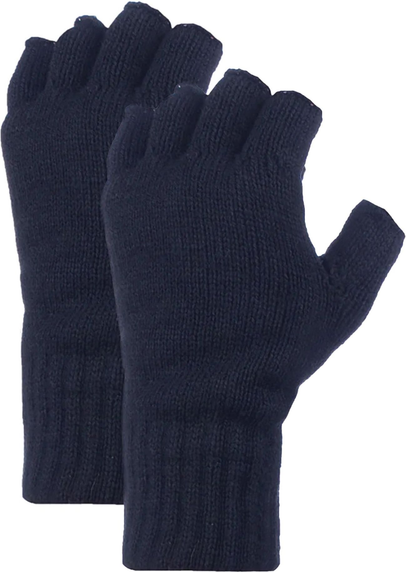 Herren Fingerlose Handschuhe mit thermischem Fleece-Innenfutter