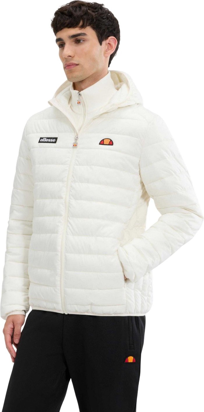 Ellesse Herren Lombardy gep padded Jacket (Off White)