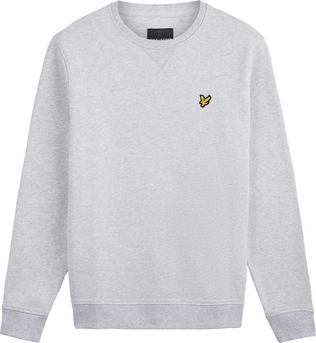Lyle & Scott Sweatshirt mit Rundhalsausschnitt in Grau