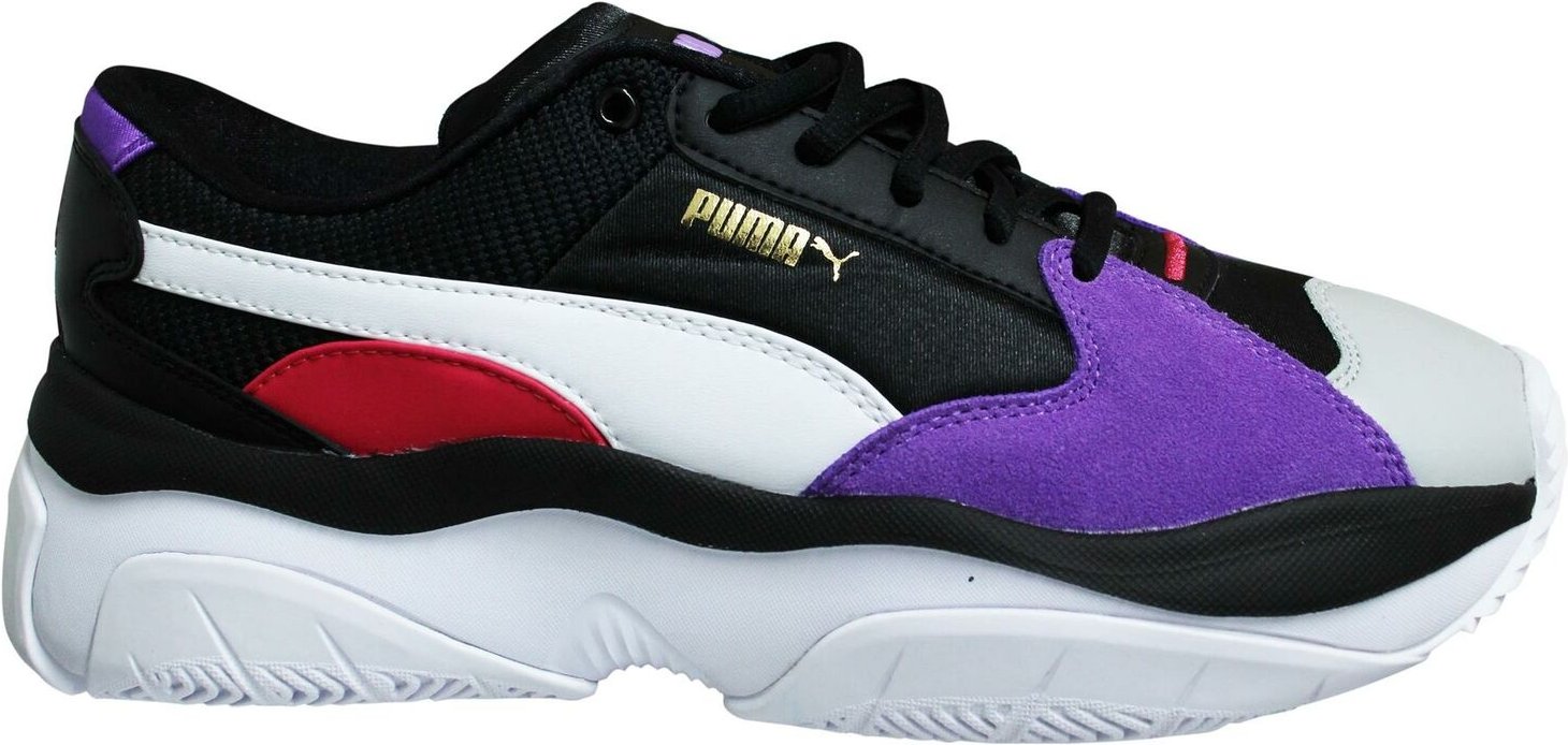 Puma storm.y schwarze/violette Trainer