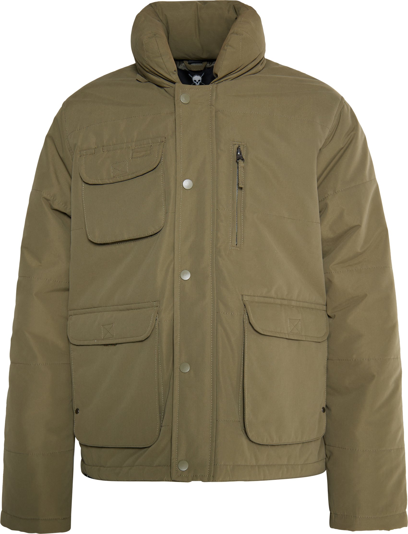 TUFFSKULL Winterjacke Herren militärisch oliv