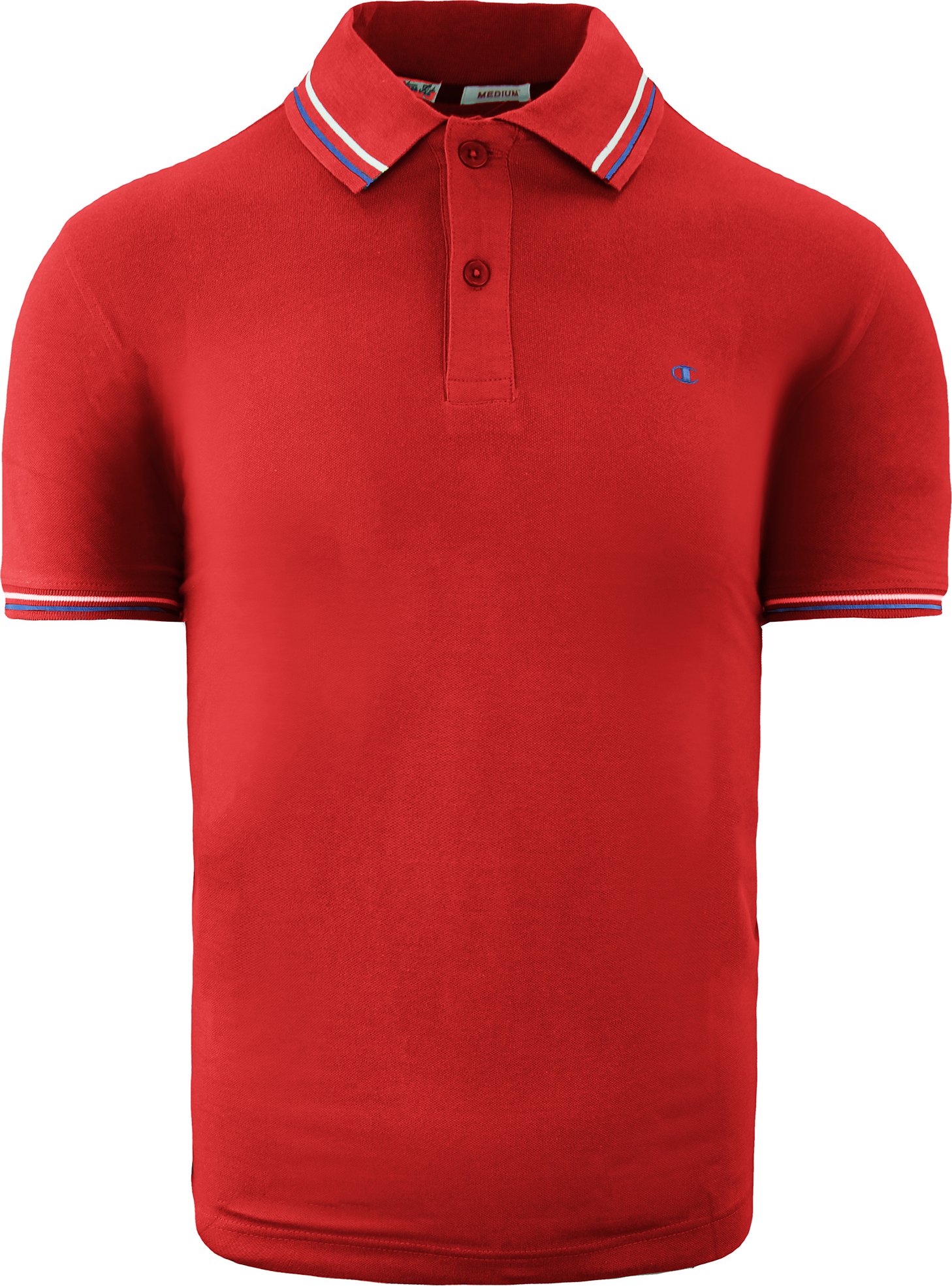 Champion Heritage Fit Mens Red Polo Shirt