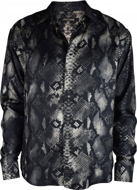 Roberto Cavalli Hemd Schwarz