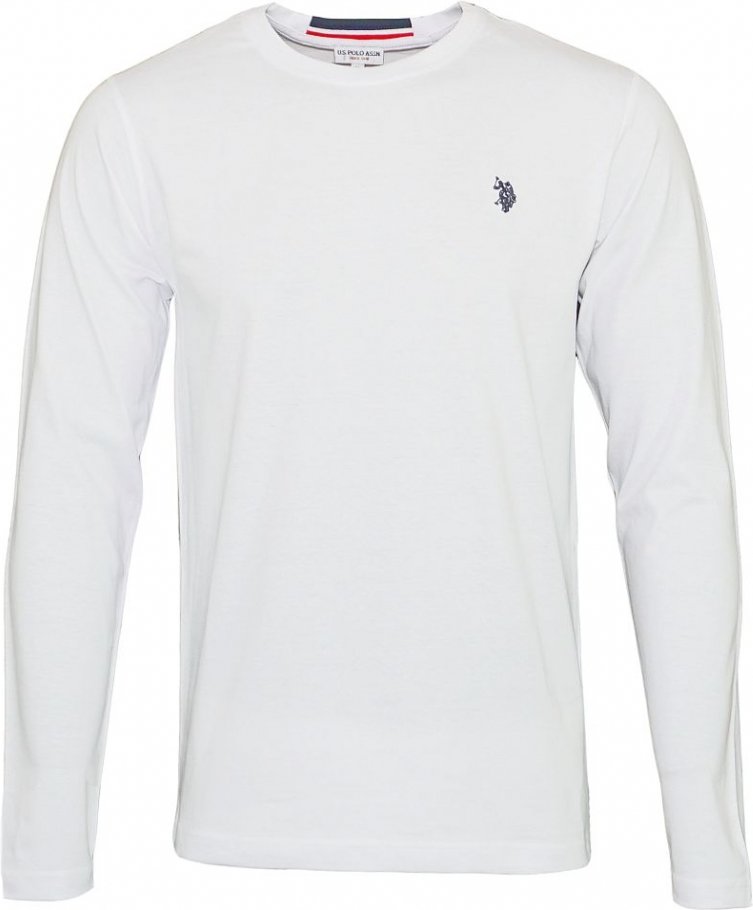 Thumbnail - U.S. Polo Assn. Langarmshirts in Weiß
