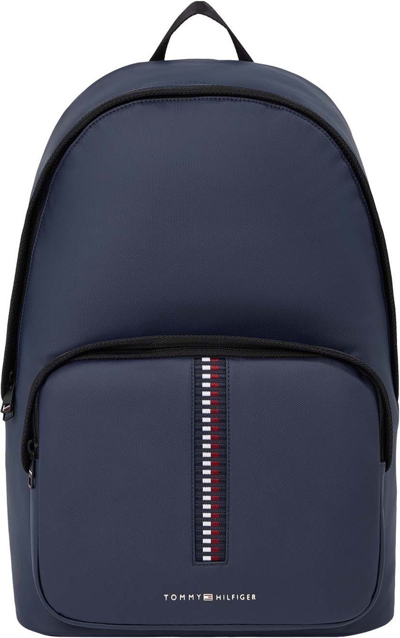 Zubehör Tommy Hilfiger Corporate Gewebter Rund-Rucksack in Blau