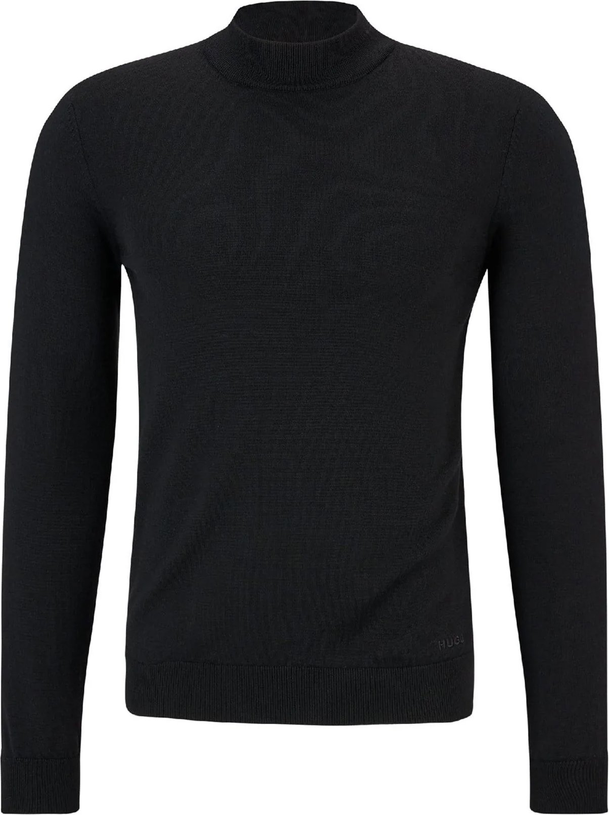 Hugo Boss - "San Matteo-M" Pullover für Herren, Rollkragen (Schwarz)