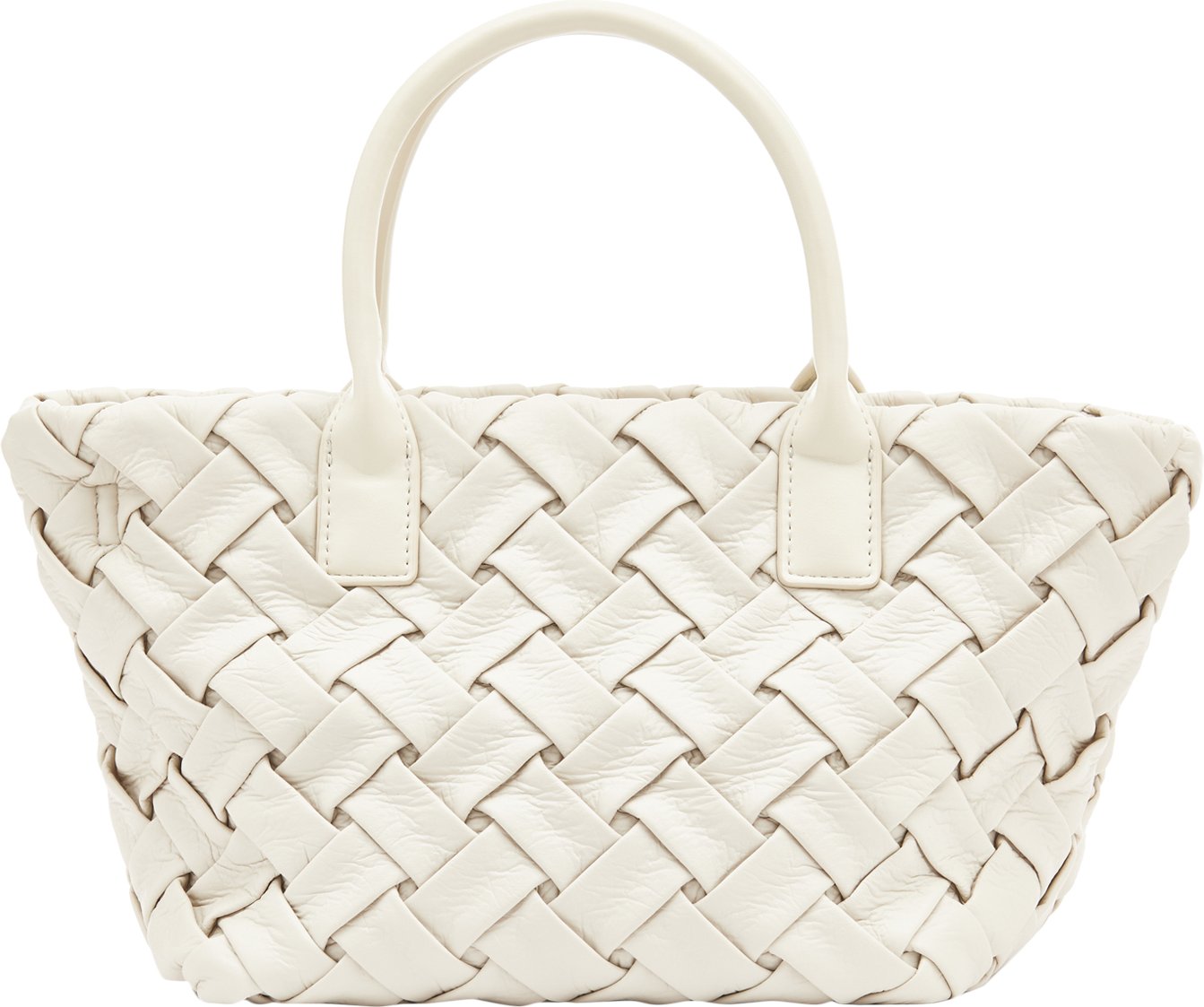 usha Schultertaschen Damen Wollweiß