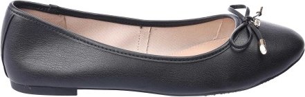 Dune London - "Harping DD-Charm" Ballerinas für Damen (Schwarz)