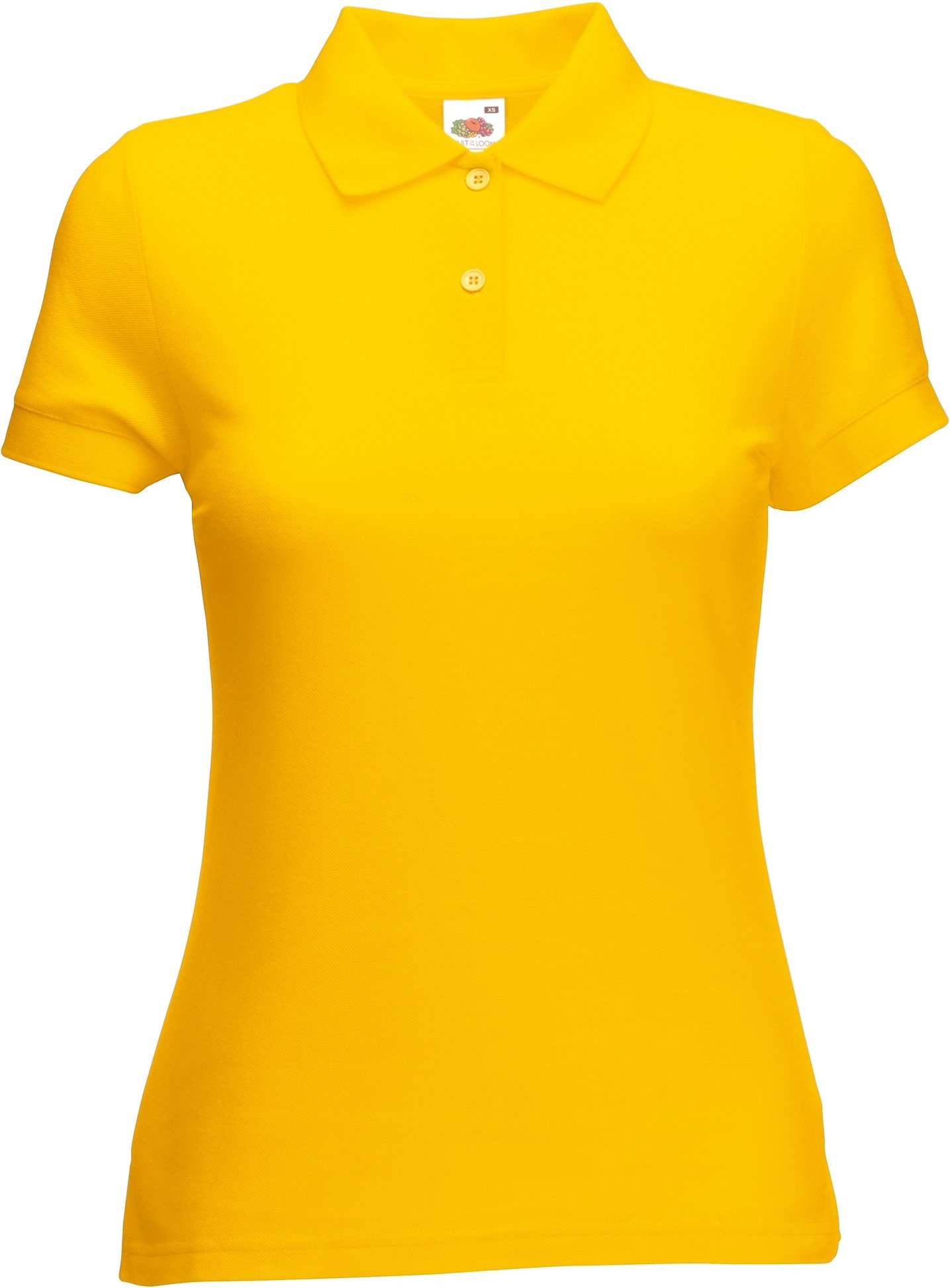 Fruit Of The Loom Womens Lady-Fit 65/35 Kurzarm-Poloshirt (Sonnenblume)