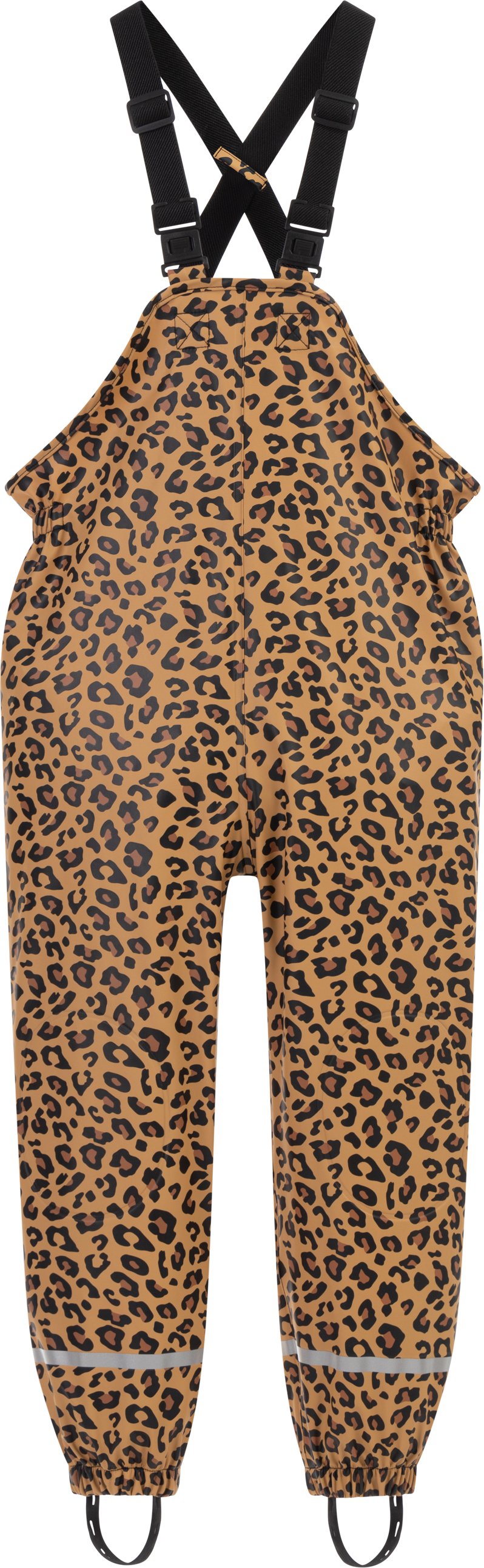 Schmuddelwedda Regenhose Mädchen Schwarz Beige Leo