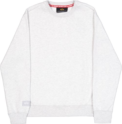 Etikett Rückendruck Sweatshirt