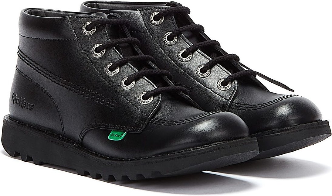 Kickers Kick Hi Herren Lederstiefel - (Schwarz)