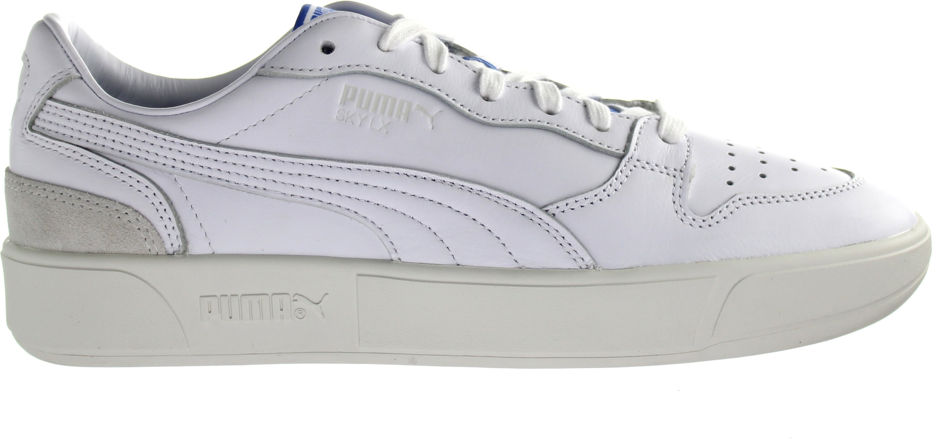 Puma Sky LX LOW R.Dassler Bein Col Schnürschnüre weiße Leder Männer Trainer 374878 01