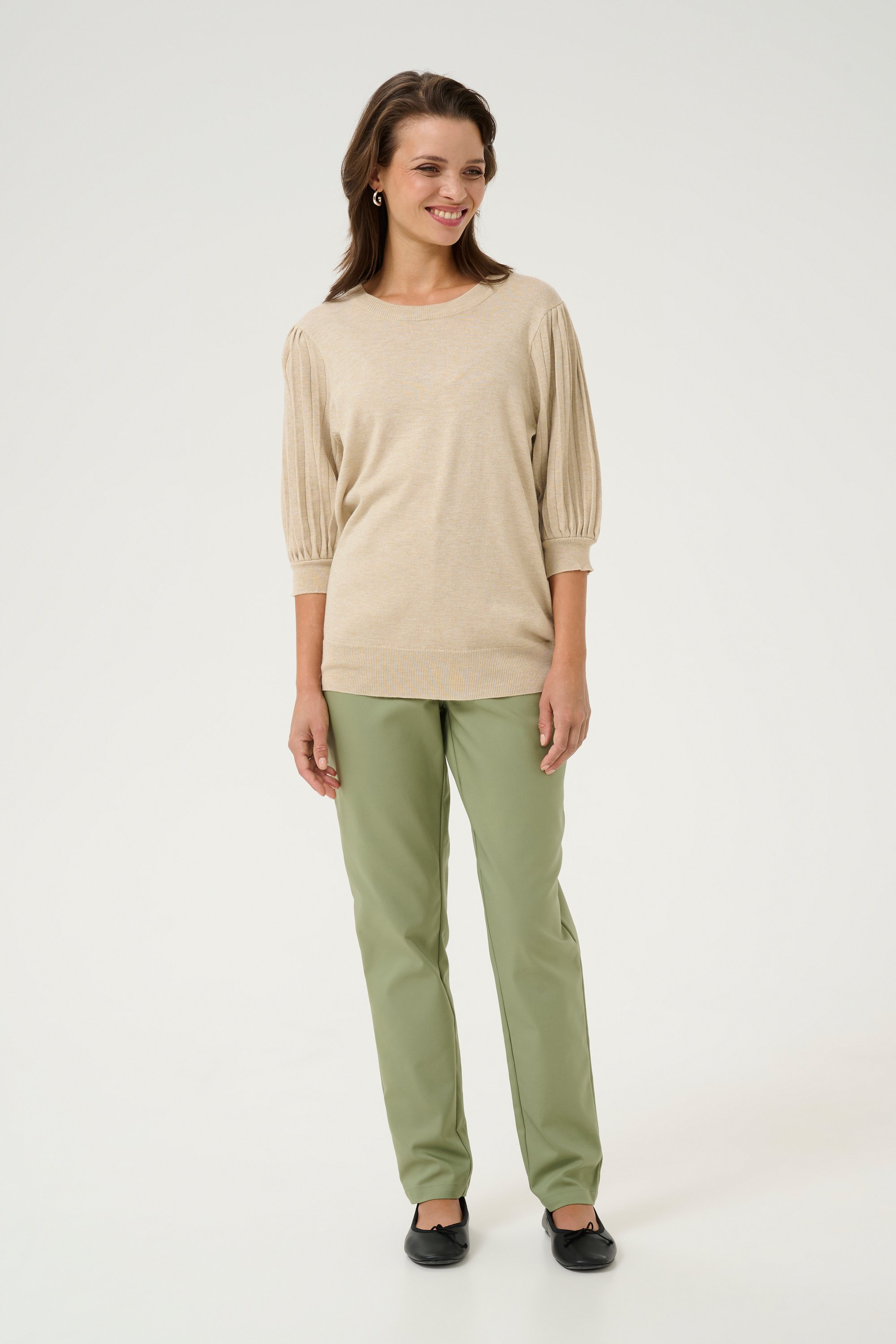 Strickpullover Regular fit cream