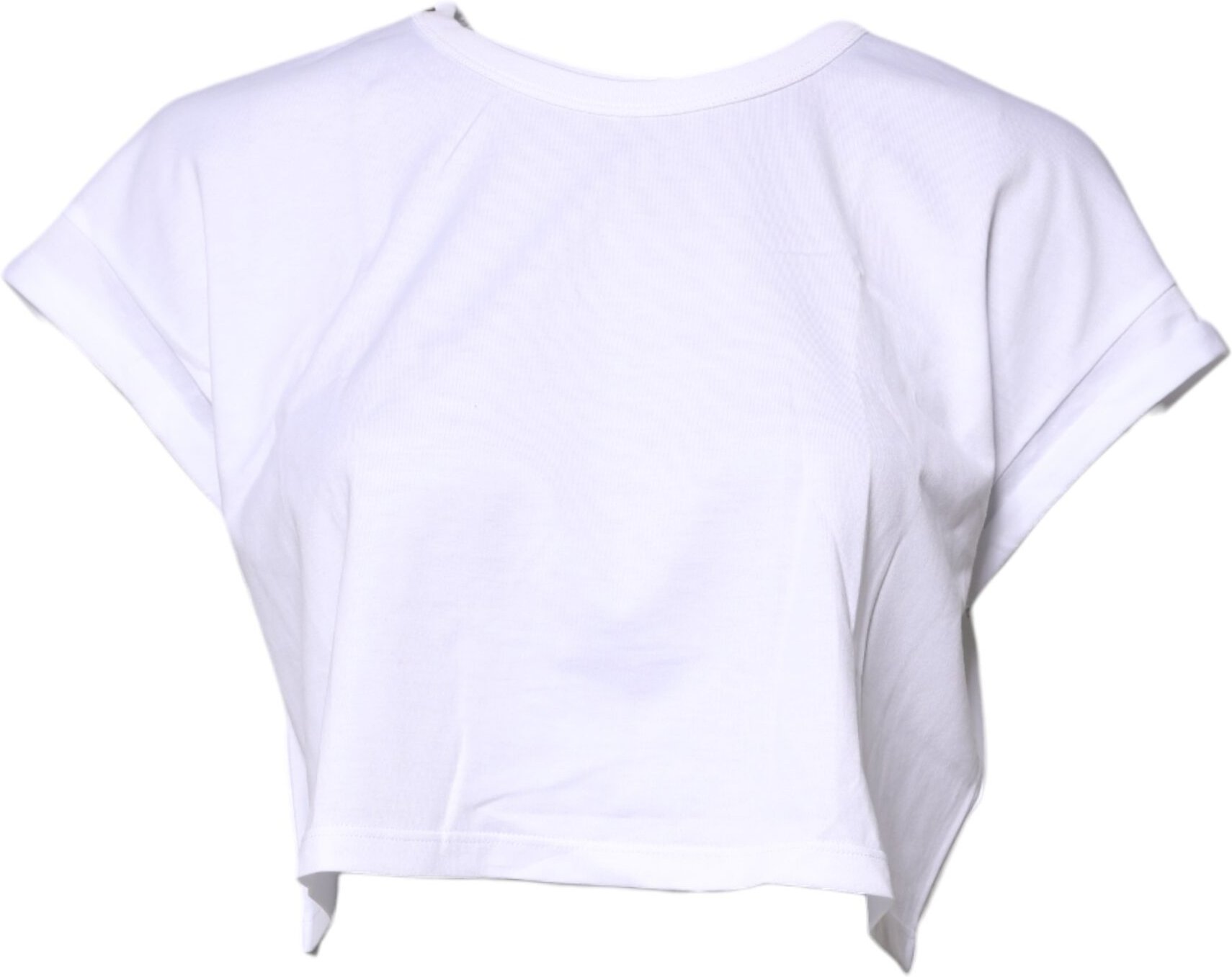 Dolce Gabbana Kurzarm-Crop-Top