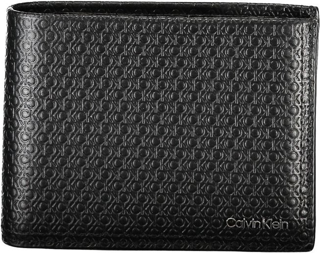 Calvin Klein Elegante schwarze Leder Geldbörse mit RFID-Schutz