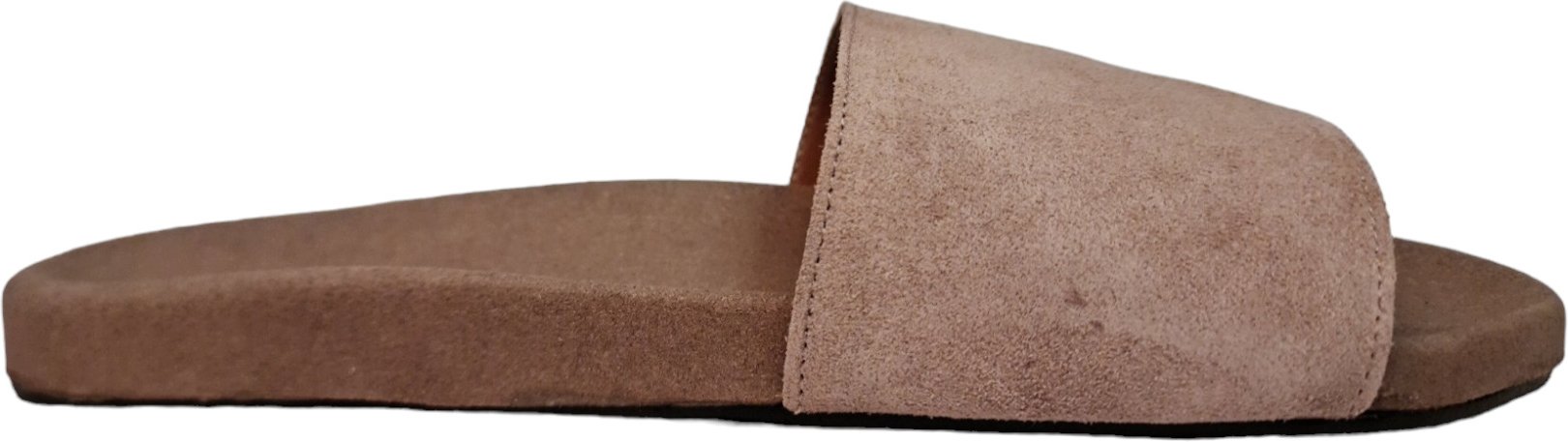 Belang Becoe flache Slingback-Sandale mit Spitze im Ristbereich.