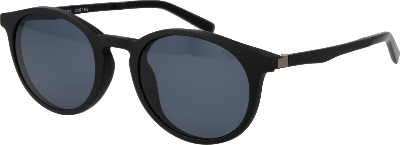 Invu Brillenfassung mit Sonnenbrillen-Klipp M4111 A 52