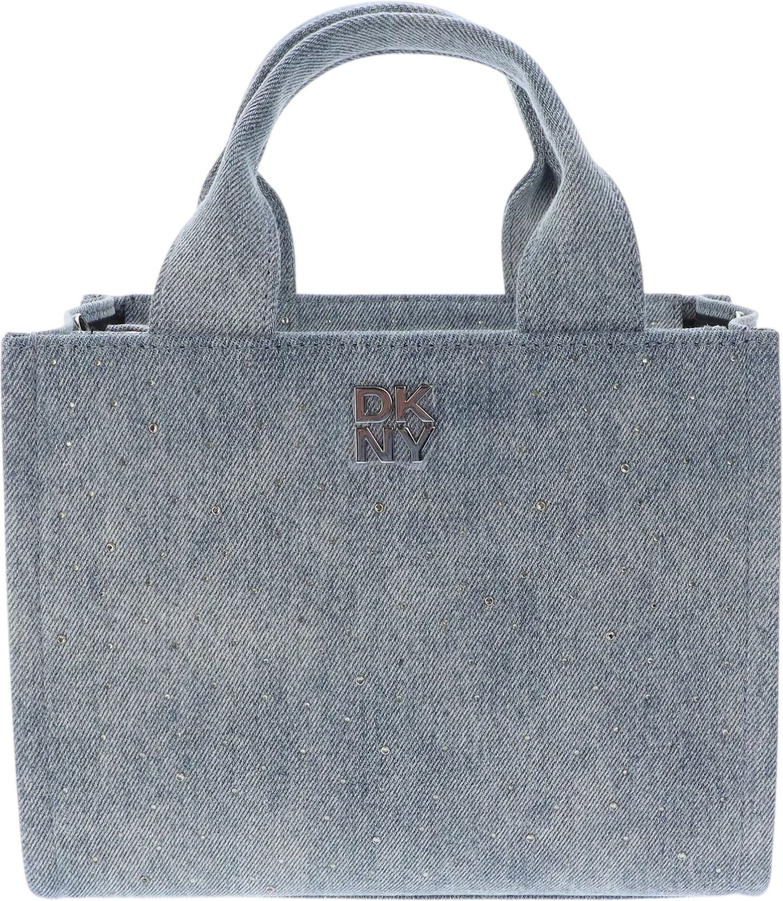 DKNY - "Hadlee" Tragetasche, Verziert (Denim)